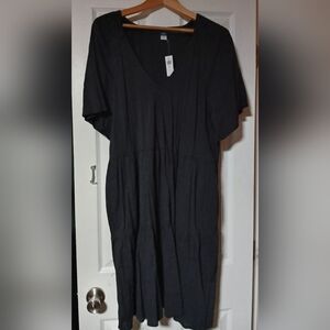 Black V-Neck Old Navy Dress NWT - XL Tall